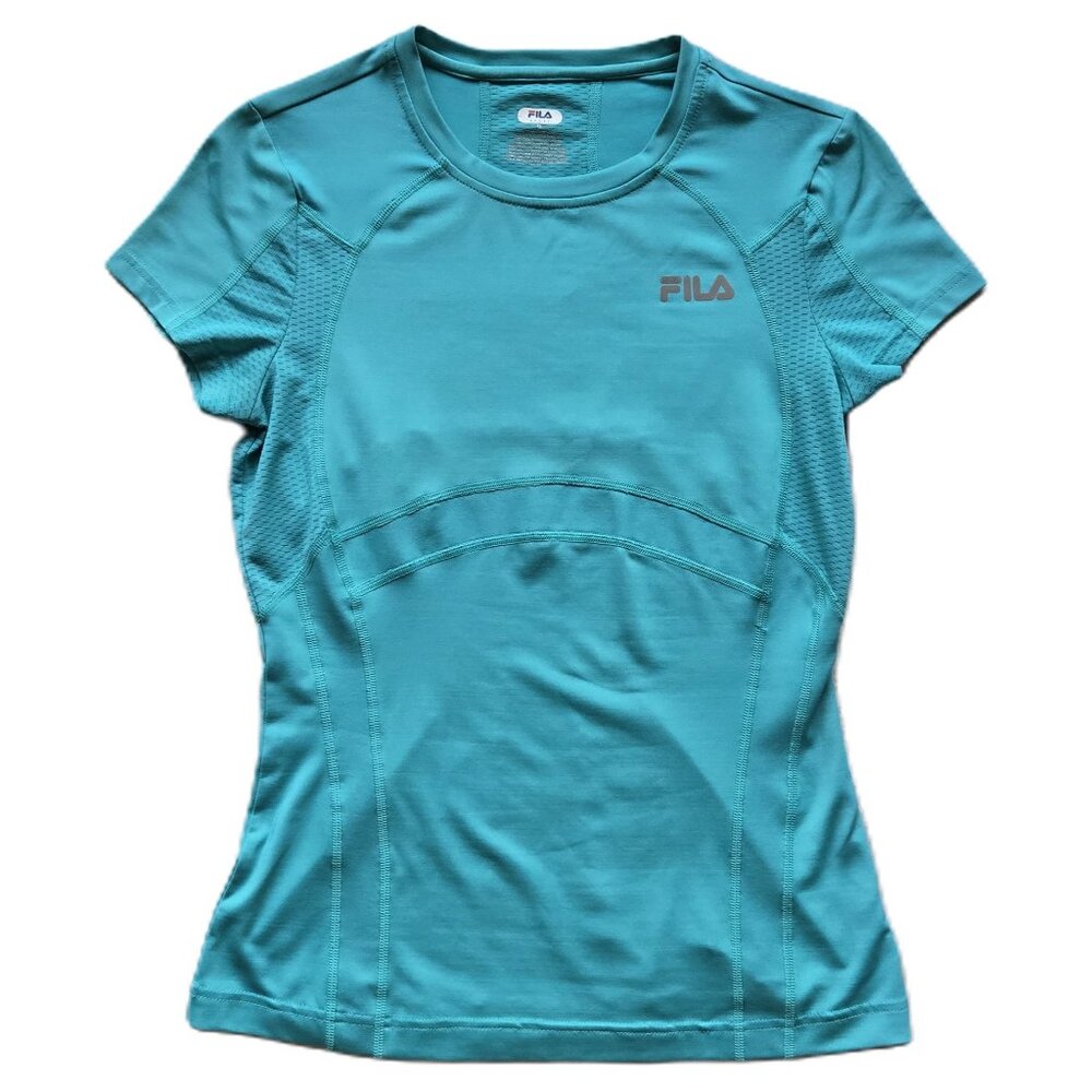 FILA SPORT AS NEW Performance Activewear Short Sleeve Crewneck Top Women's XS